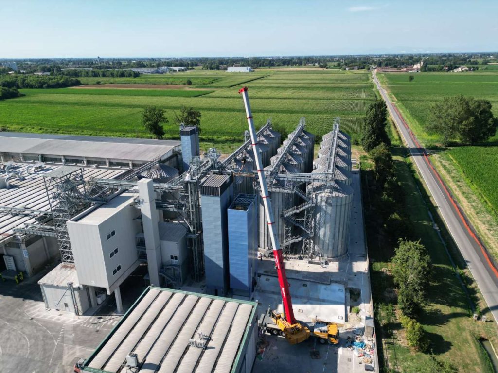 Technological revamping of drying plants