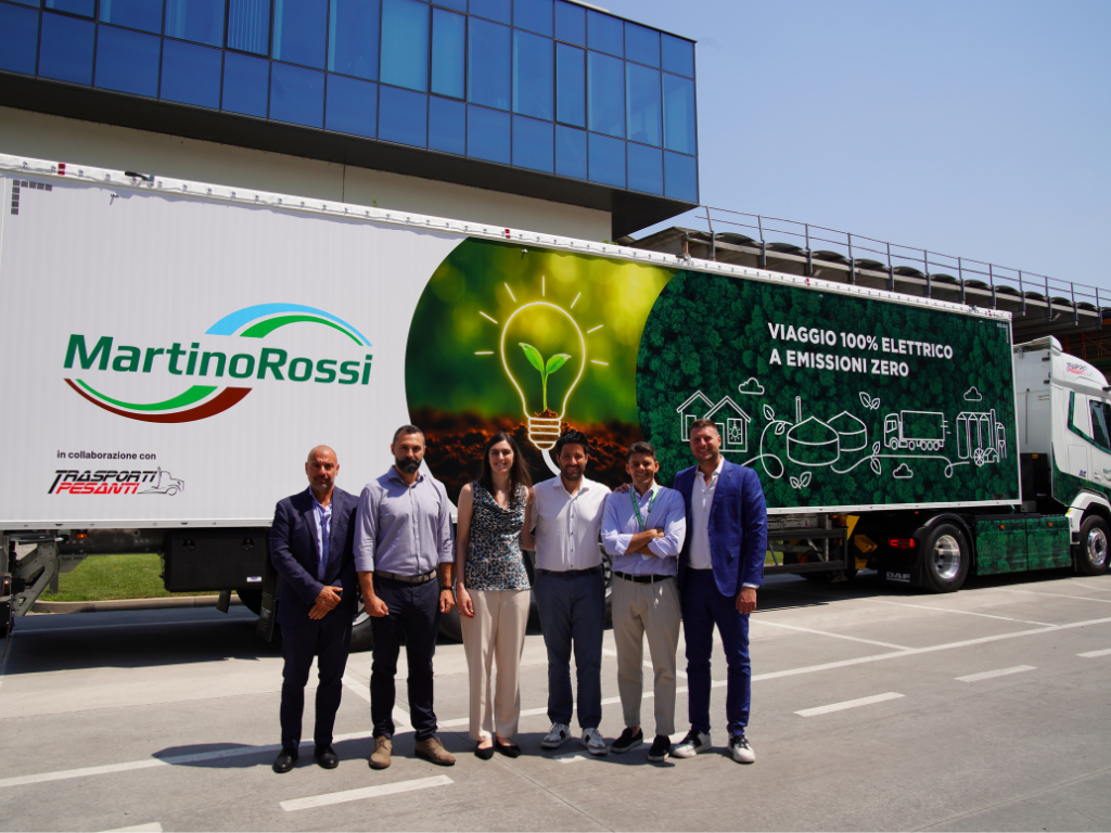 Un nuovo camion 100% elettrico per il trasporto di Energy+